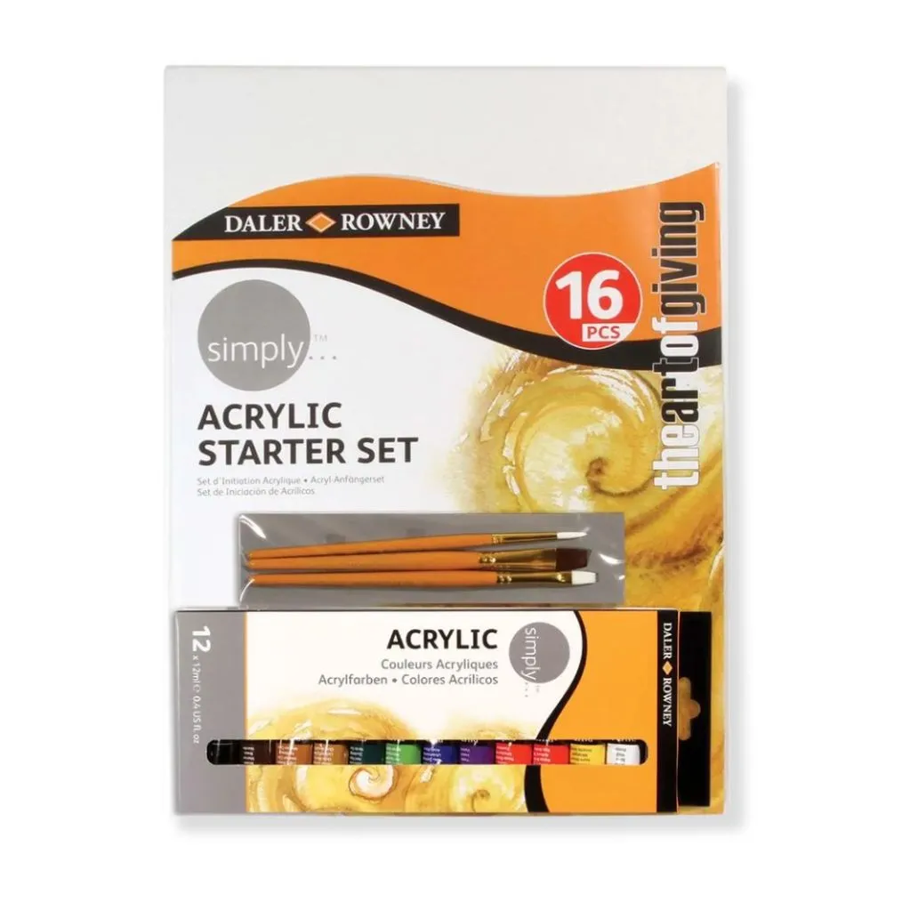 Kit de tinta acrílica Daler Rowney