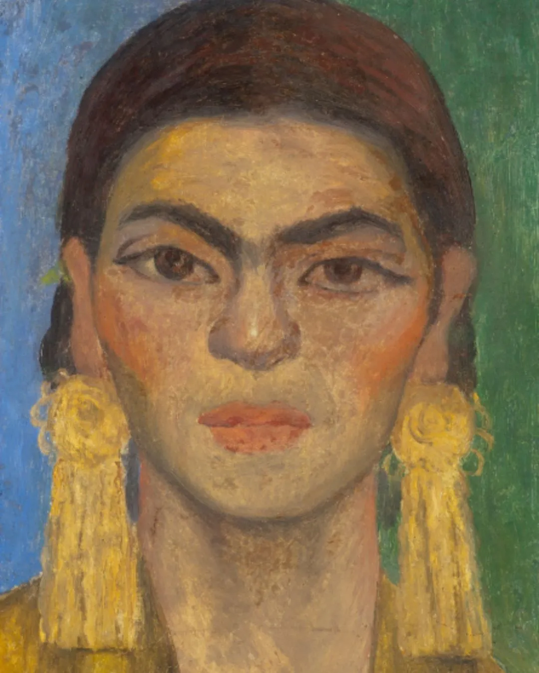Retrato de Frida Kahlo, por Diego Rivera, 1939