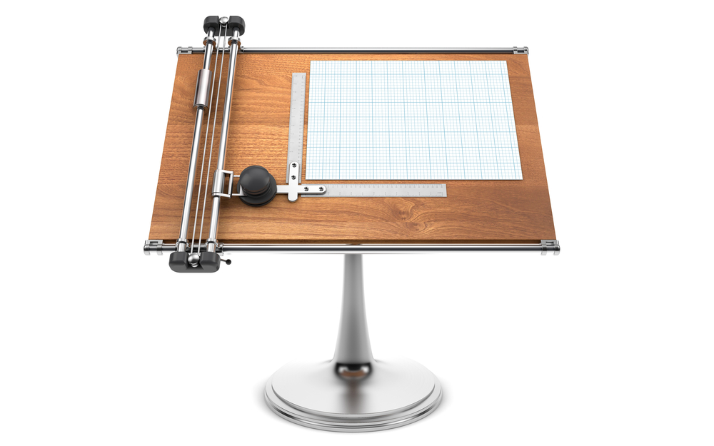 Qual a melhor superfície para desenhar: plana ou inclinada?