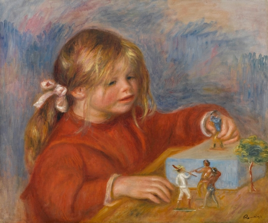 Claude Renoir Brincando (1906) 