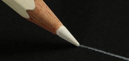 lápis branco