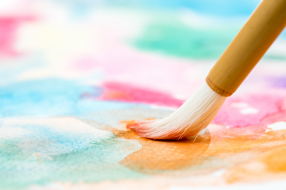 Qual a diferença entre tinta guache e aquarela - Grafitti Artes