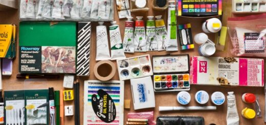Saiba quais materiais são essenciais para artistas. Desde lápis de qualidade até telas, tudo que você precisa para liberar sua criatividade.